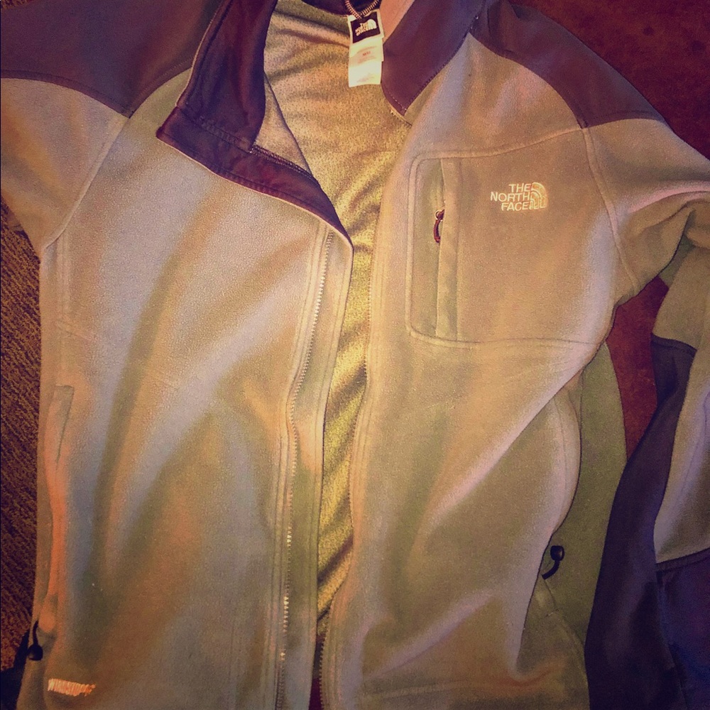 North Face Men’s medium polar fleece jacket